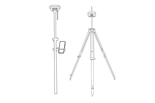 華測RTK工作模式：基站雙發+移動站雙收模式設置圖文教程，看完就會