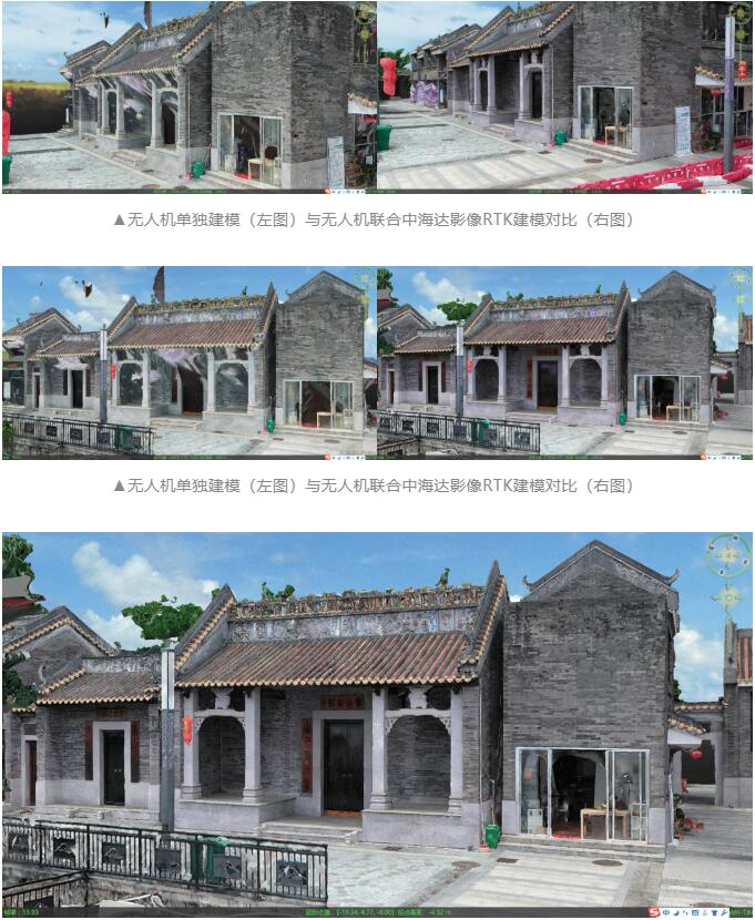 影像RTK高效助力實景三維精細化建模，應用實例來啦！