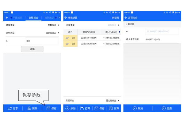 關于RTK高程擬合模型，主要有這3種
